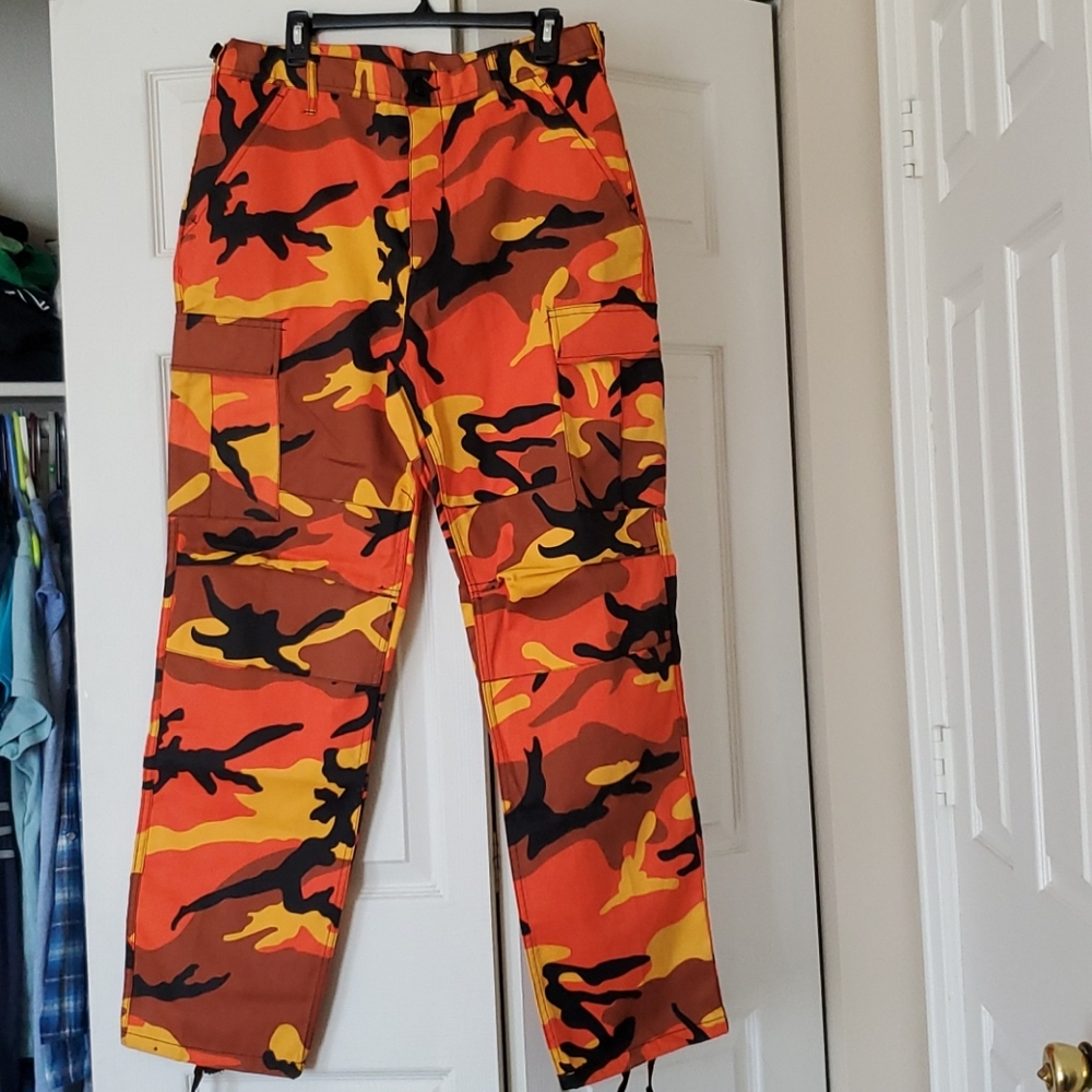 Rothco Tactical BDU Orange Pants NWOT, never worn